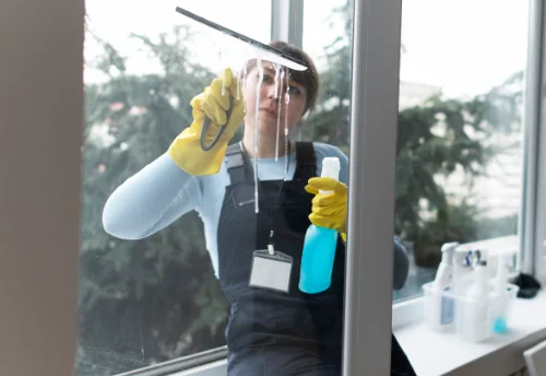 Nettoyage de vitres intérieures et extérieures à Lucquy